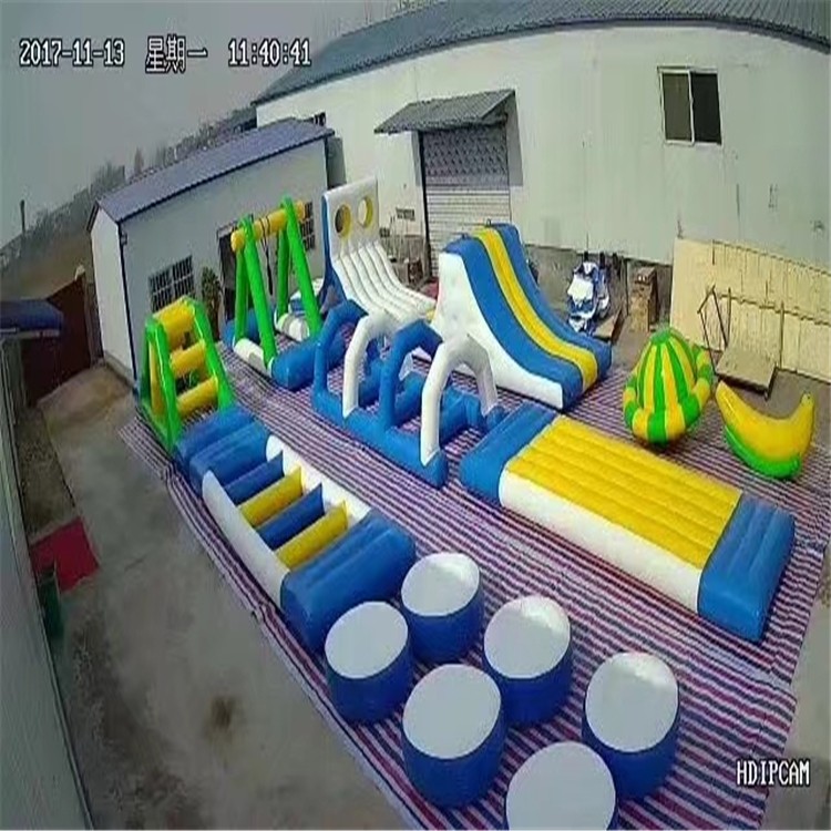 郸城移动水上乐园安装